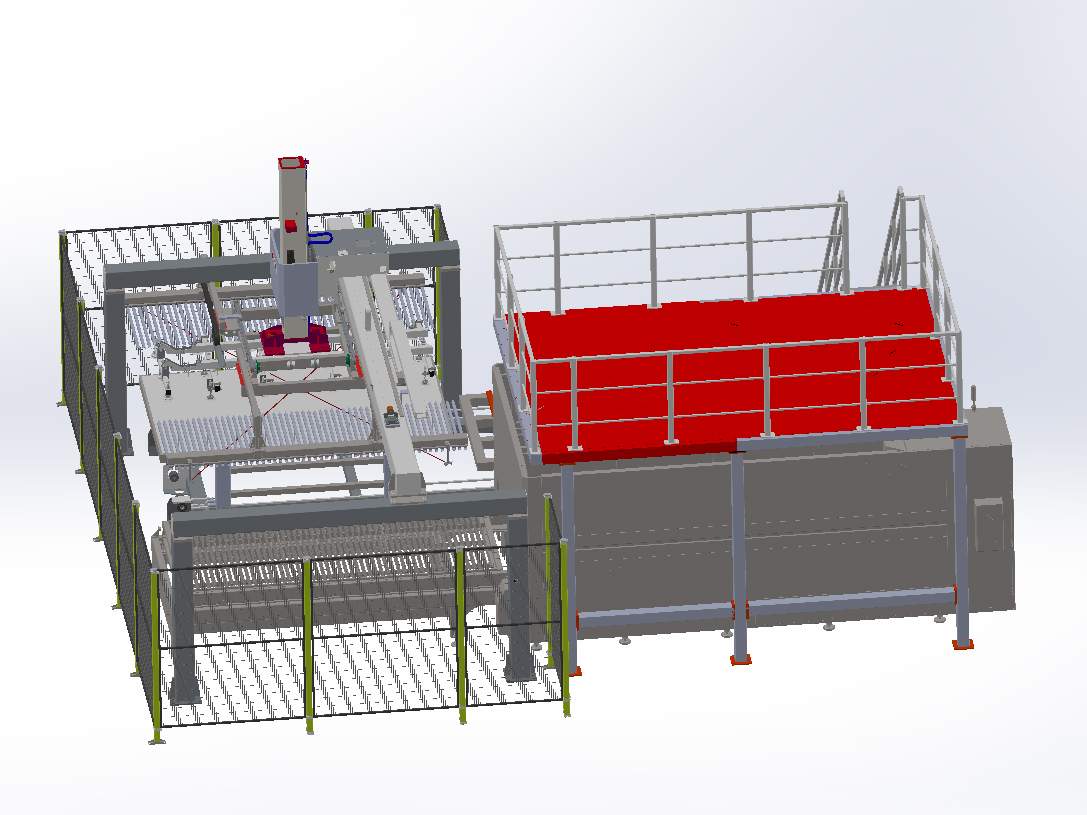 Loading robotic arm